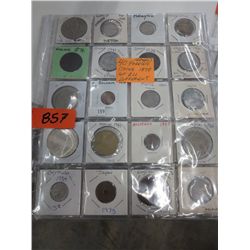 40 Foreign Coins from 1874 and up