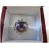 Image 1 : Black Pearl & Crystal cocktail ring