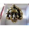 Image 1 : Solid Bronze cast -  Medusa biker ring
