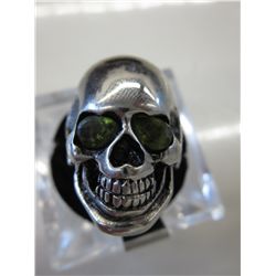 Stainless Steel skull biker's ring