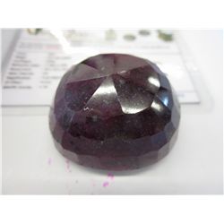 Museum sized 571 carat oval cut ruby