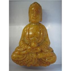 Golden Jade  - hand carved Buddha