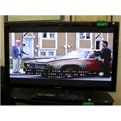 Samsung 50" flat screen TV & remote