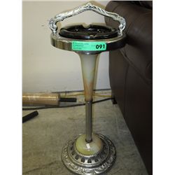 Art deco ashtray with marble pieces in base