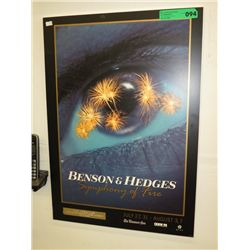 Benson & Hedges Symphony of Fire sign 1996