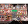 Image 1 : Two sheets of Cracker Jack baseball cards 1982