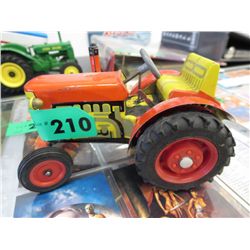 Tin toy tractor made by Zetor