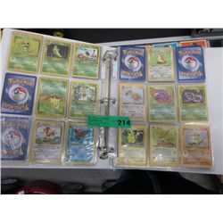 Binder of Pokémon cards