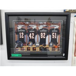 Framed BC Lions 2004 print