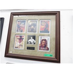 Autographed Clint Eastwood memorabilia print