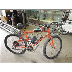 Motorized bike-BC Lions logo-18 speed