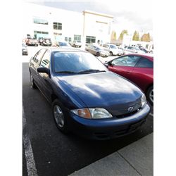 2001 Chevrolet Cavalier...4dr sedan,5 spd manual