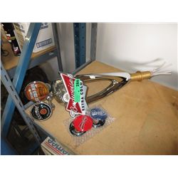 Budweiser draft tap with additional name plate