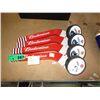 Image 1 : Four Budweiser "Vancouver Canucks" beer pulls