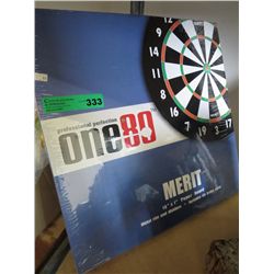 Dart board, new in box