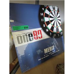 Dart board, new in box