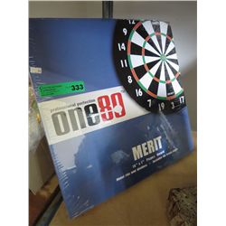 Dart board, new in box