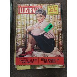 10 x 1950's & 1960's magazines and books