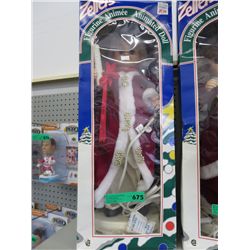 Animated Christmas Mrs. Santa 2' tall