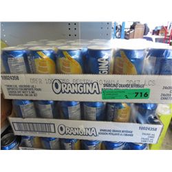 2 Cases of Orangina beverage