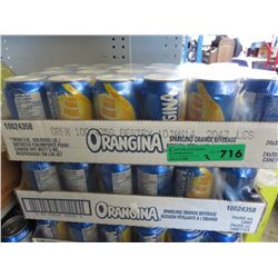 2 Cases of Orangina beverage