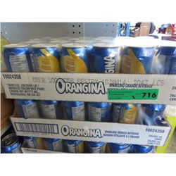 2 Cases of Orangina beverage