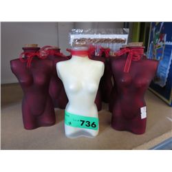 11 Bottles of chocolate face & body paint