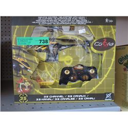 R/C cobra helicopter with winch