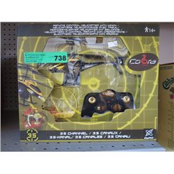 R/C cobra helicopter with winch