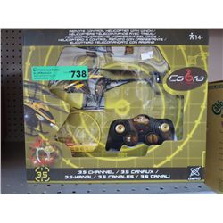 R/C cobra helicopter with winch