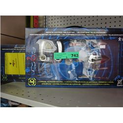 2 cobra R/C helicopters