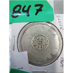 1964 Canadian $1 coin