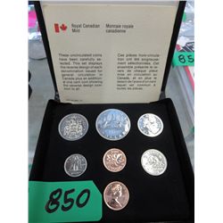 Royal Canadian Mint 1978 uncirculated mint set