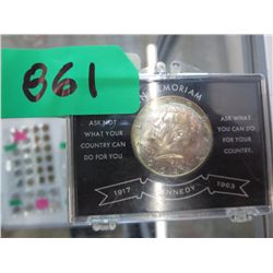 US 1964 half dollar Kennedy coin