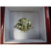 Image 1 : 5 carat -Yellow quartz ring in silver