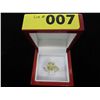 Image 3 : 5 carat -Yellow quartz ring in silver