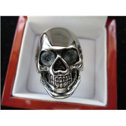 Biker's skull ring