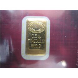 Istanbul gold refinery .999 gold bar