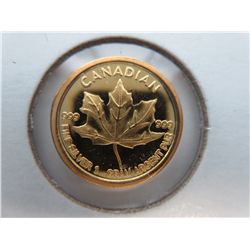 5x Canadian Maple Leaf rounds