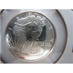 US Walking Liberty .999 silver uncirculated round