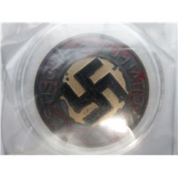 WWII Nazi Party membership enamel pin - as is.