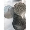 Image 1 : 10x WWII Nazi coins. Large at .75" each