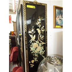 Oriental panel with Mother-of-Pearl