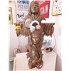 Image 1 : Totem style statue - painted plaster