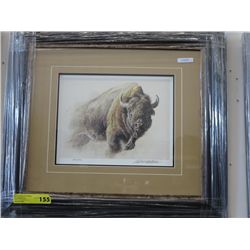 "Bison Study" by Robert Bateman