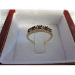 Ruby & Diamond ring