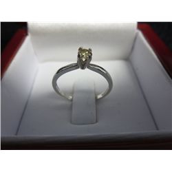 Round Brilliant Cut Diamond solitaire ring