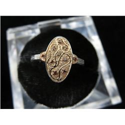RARE Fancy Red Diamond ring
