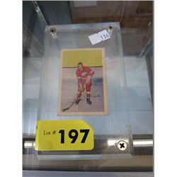 RARE Parkhurst 1952-53 Gordie Howe 2nd year collector card