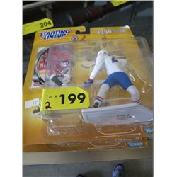 2 x 1998 Staring Lineup hockey figurines